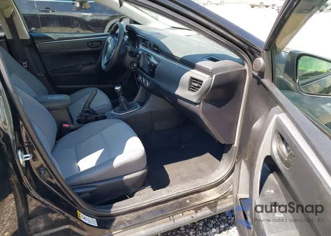 2016 Toyota Corolla L из США, поврежденный, VIN 5YFBURHE1GP373503